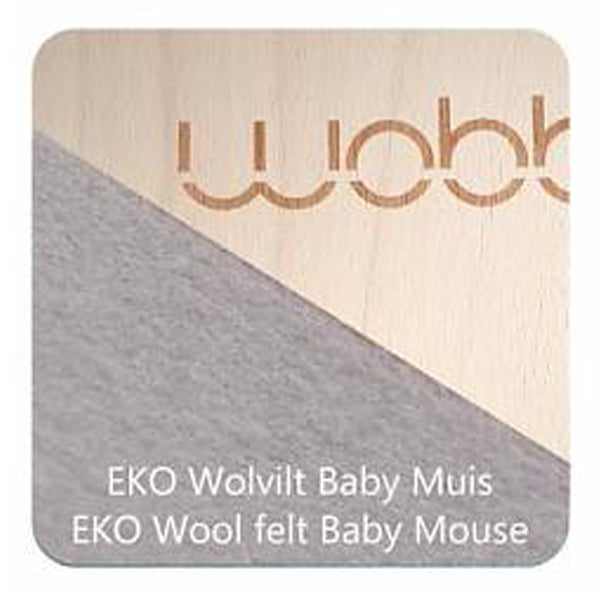 Wobbel Board Original with Baby Mouse Felt