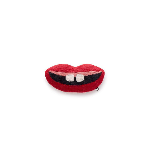 Mini Mouth Pillow-Red/Multi