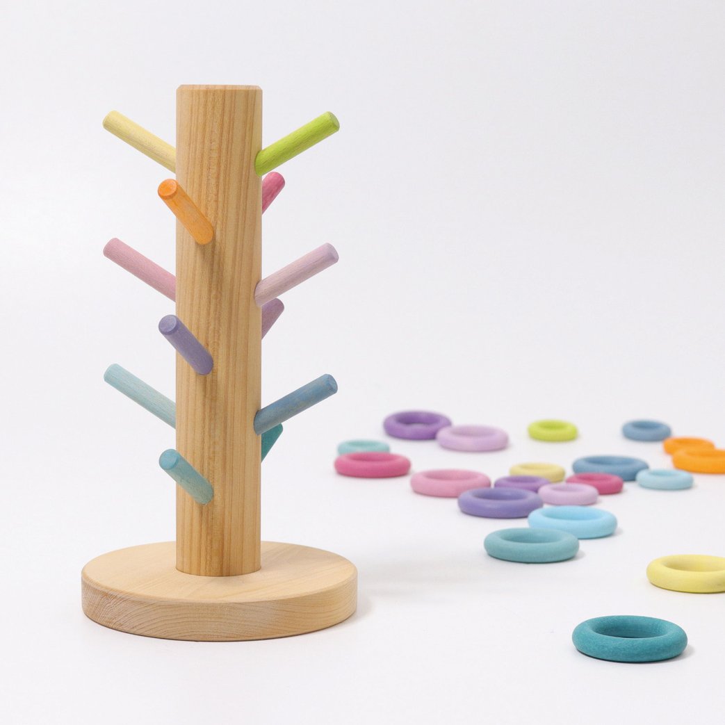 Sorting Helper Building Rings Pastel – The Modern Playroom