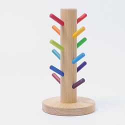 Grimms Sorting Helper Building Rings Rainbow - Number Play - The Modern Playroom