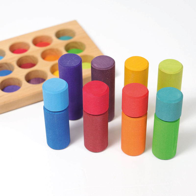 Stacking Game Small Rainbow Rollers