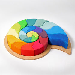 Grimms Building Set Ammonite - Number Play - The Modern Playroom