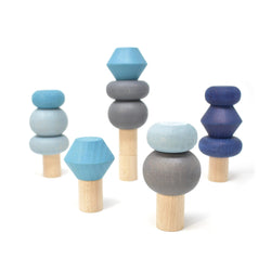 Lubulona Winter Stacking Trees - Picture Play - The Modern Playroom