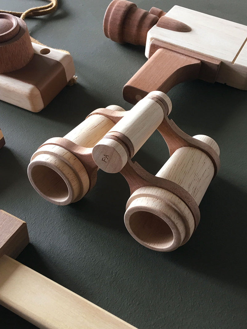 Wooden Binoculars