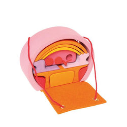 Grimms Mobile Home - Orange and Pink - Number Play - The Modern Playroom