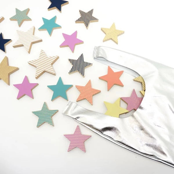 Tanabata Wooden Star Cookies