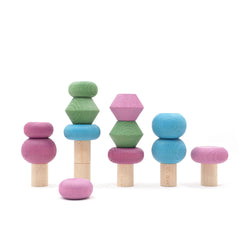 Lubulona Spring Stacking Trees - Picture Play - The Modern Playroom