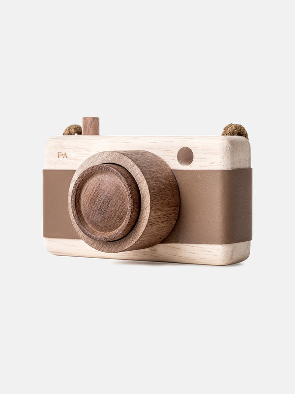 Wooden Camera Warm Bark Brown