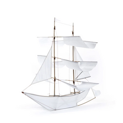 Haptic Lab Sail Ship Kite - White - Nature Play - The Modern Playroom