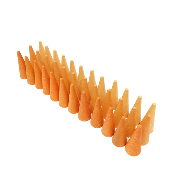 Mandala Orange Cones