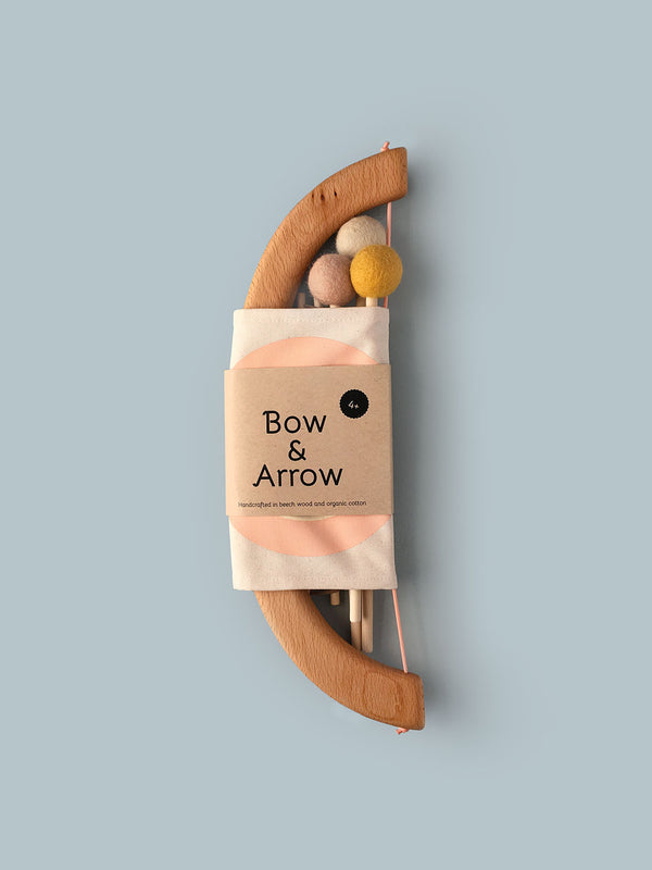 Bow and Arrow Set - Peach