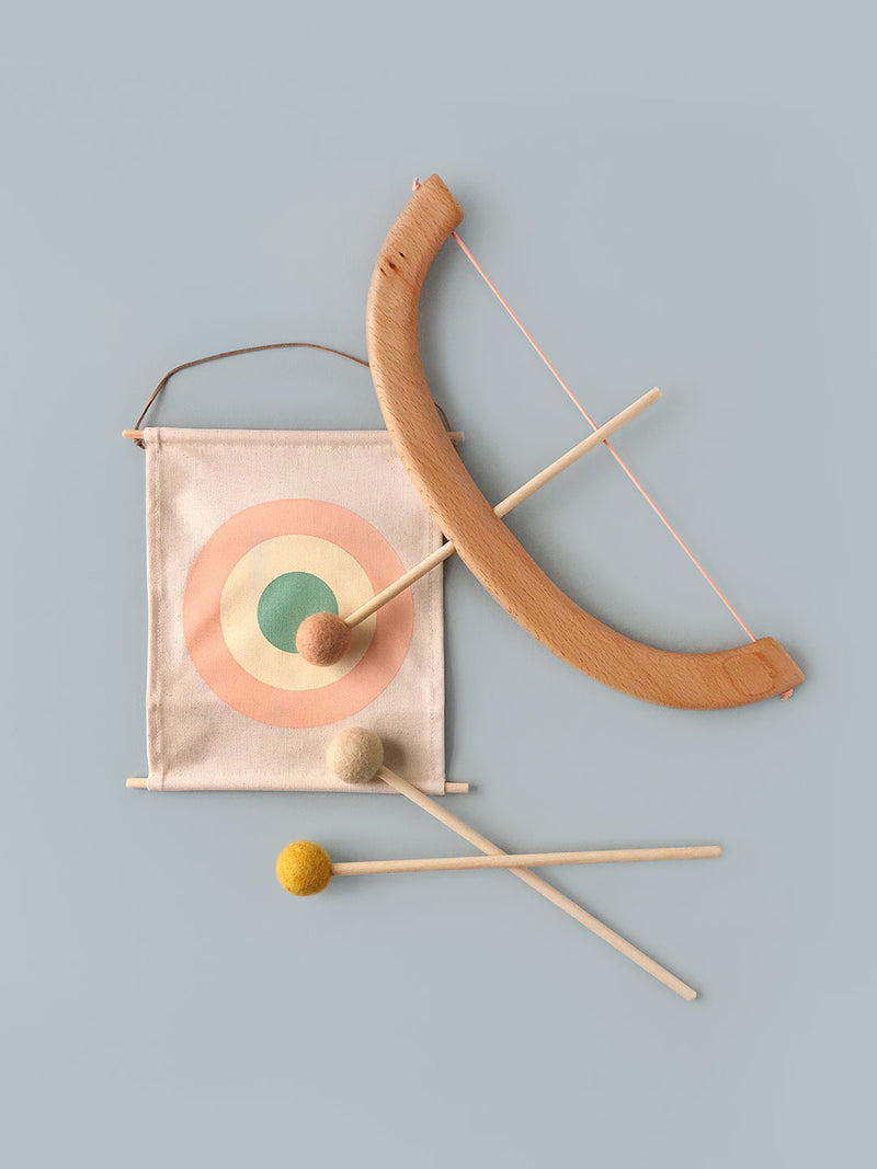 Bow and Arrow Set - Peach