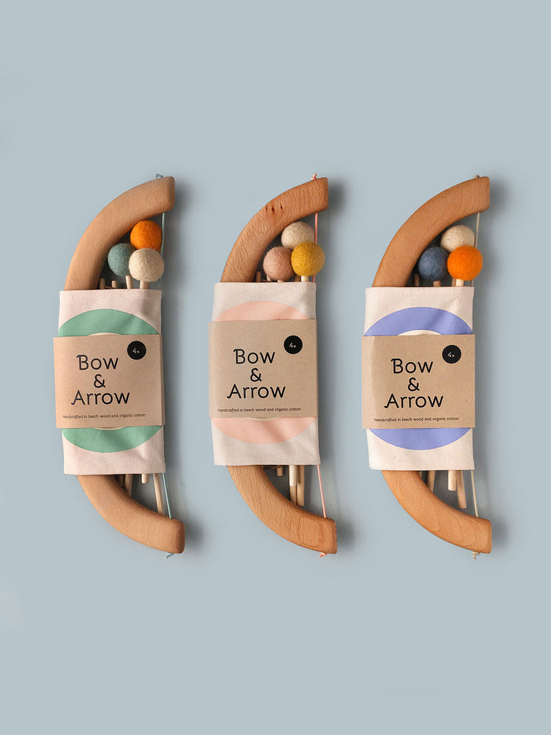 Bow and Arrow Set - Peach