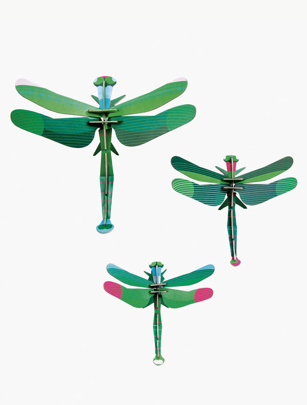 Dragonflies, set of 3