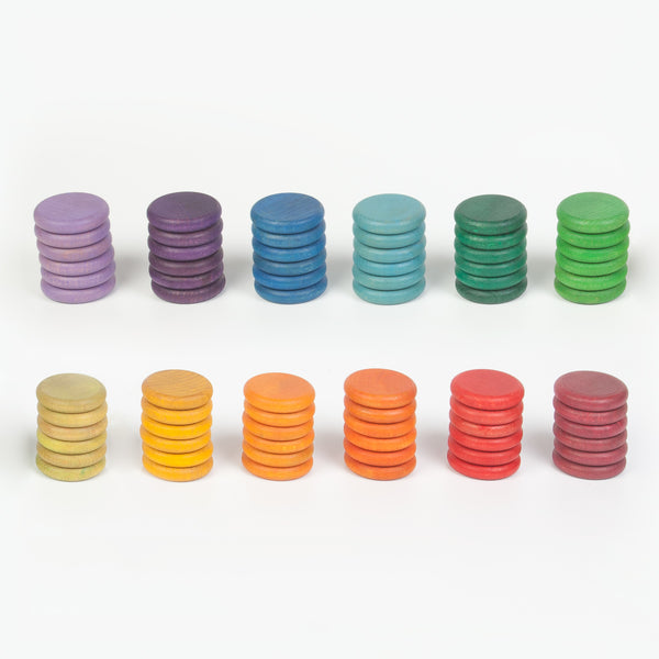 72 Coins (12 Colours)