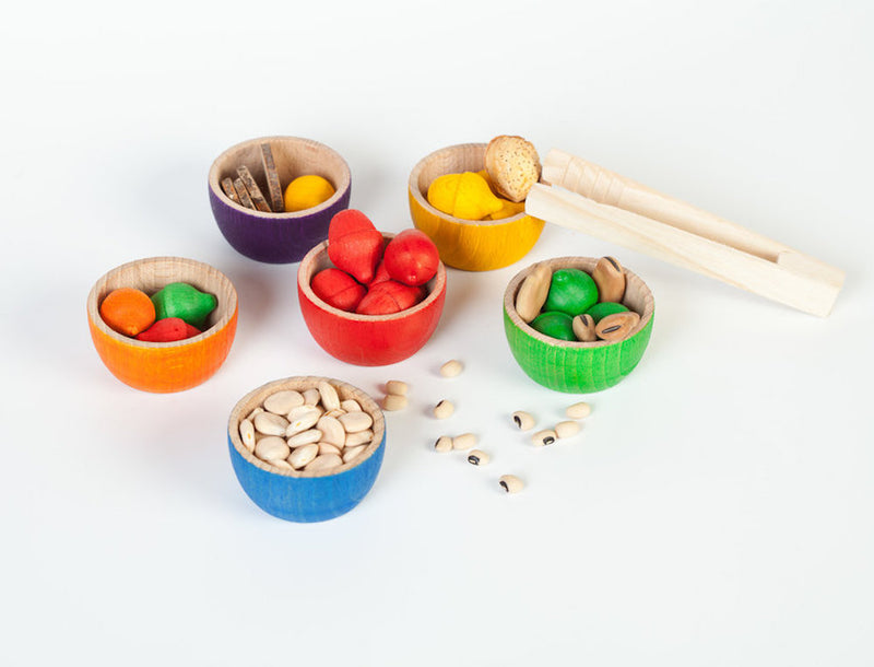 Bowls and Acorns Set