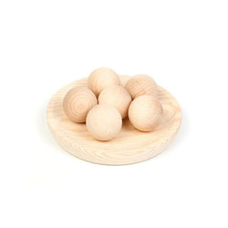 Joguines Grapat Natural Wooden Balls - Number Play - The Modern Playroom