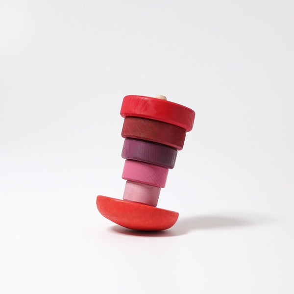 Wobbly Stacking Tower Pink