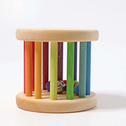 Grimms Rainbow Rolling Wheel - Number Play - The Modern Playroom