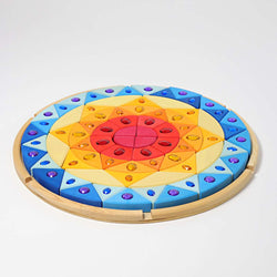Grimms Sparkling Mandala Sun - Number Play - The Modern Playroom