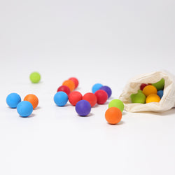 Grimms Wooden Marbles - Number Play - The Modern Playroom