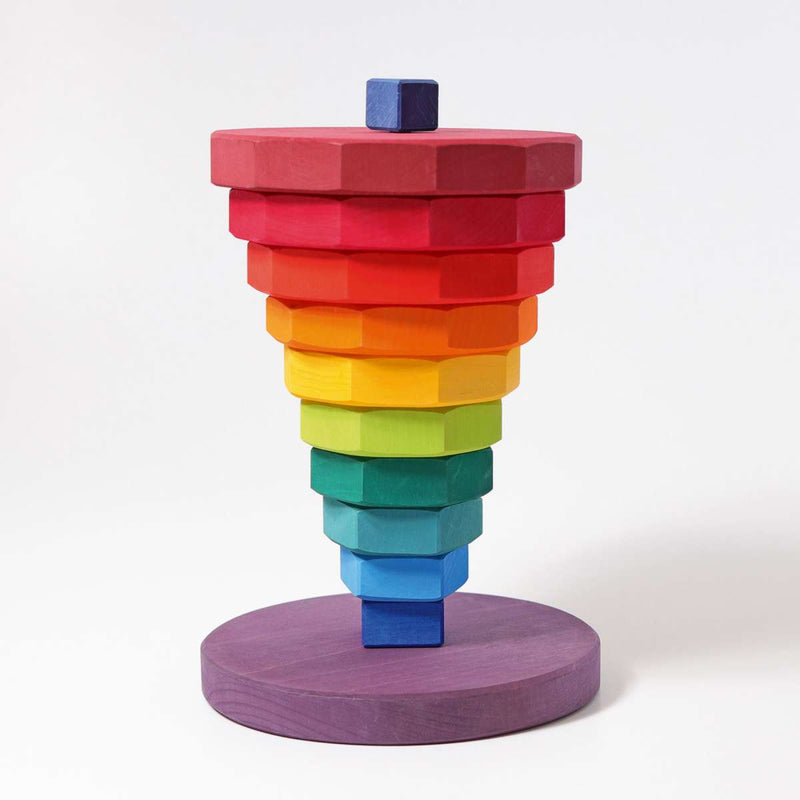 Large Geometric Stacking Tower