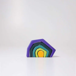 Grimms Small Stacking Earth - Number Play - The Modern Playroom