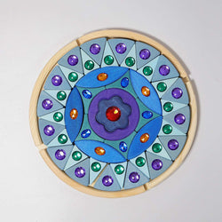 Grimms Small Sparkling Mandala - Number Play - The Modern Playroom