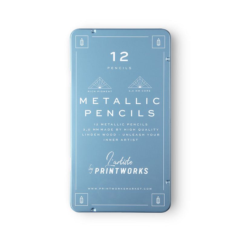 Colour Pencils - Metallic