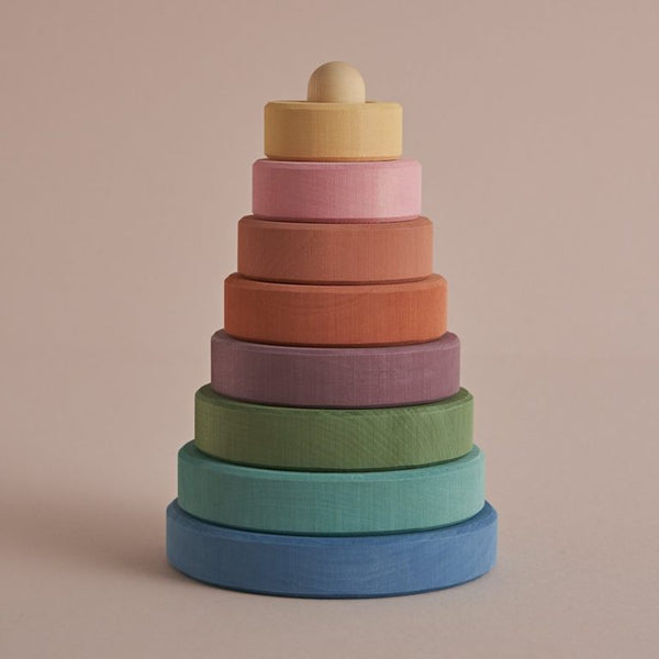 Pastel Earth Stacking Tower