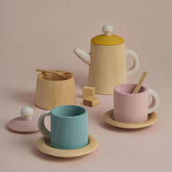 Raduga Grez Tea Set Mustard And Pink -  - The Modern Playroom