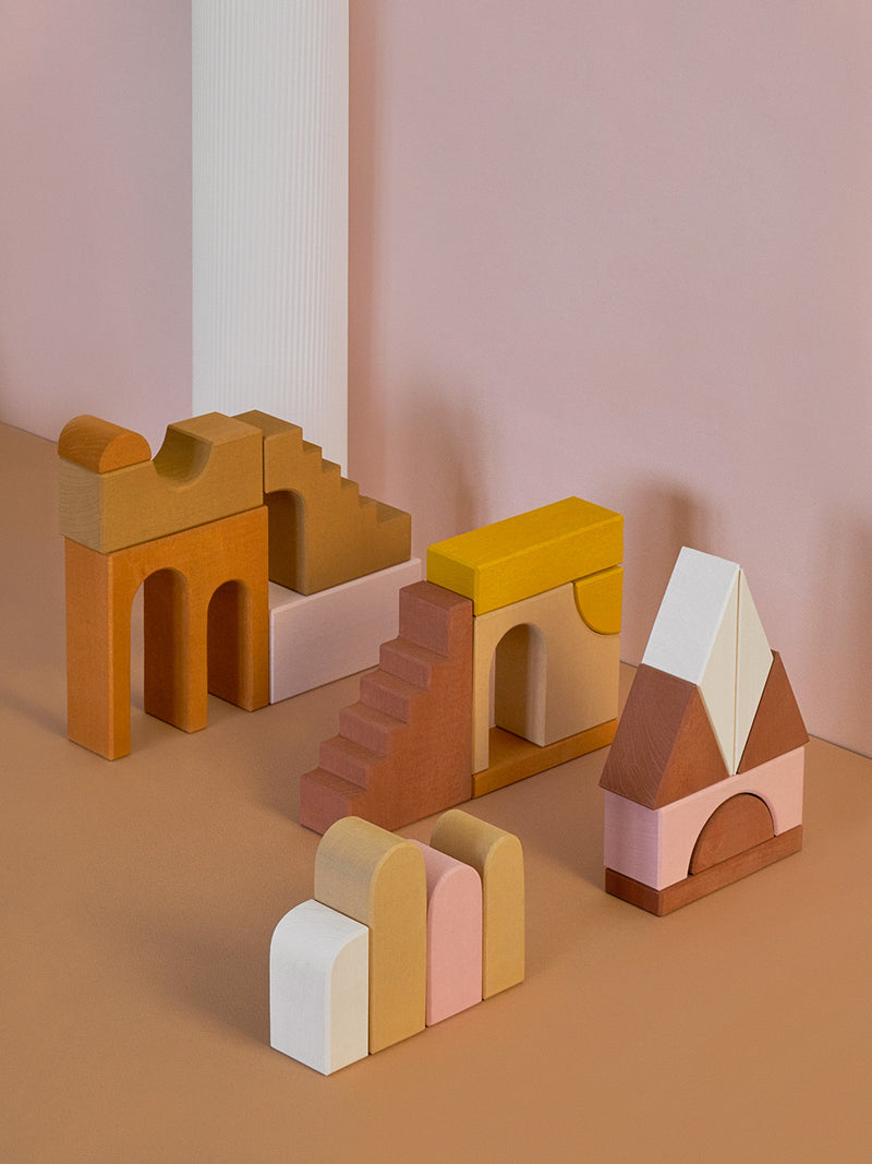 Apartment Building Blocks Set