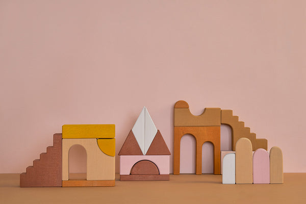 Apartment Building Blocks Set