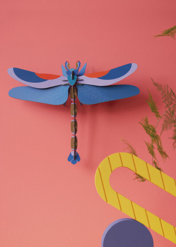 Giant Blue Dragonfly