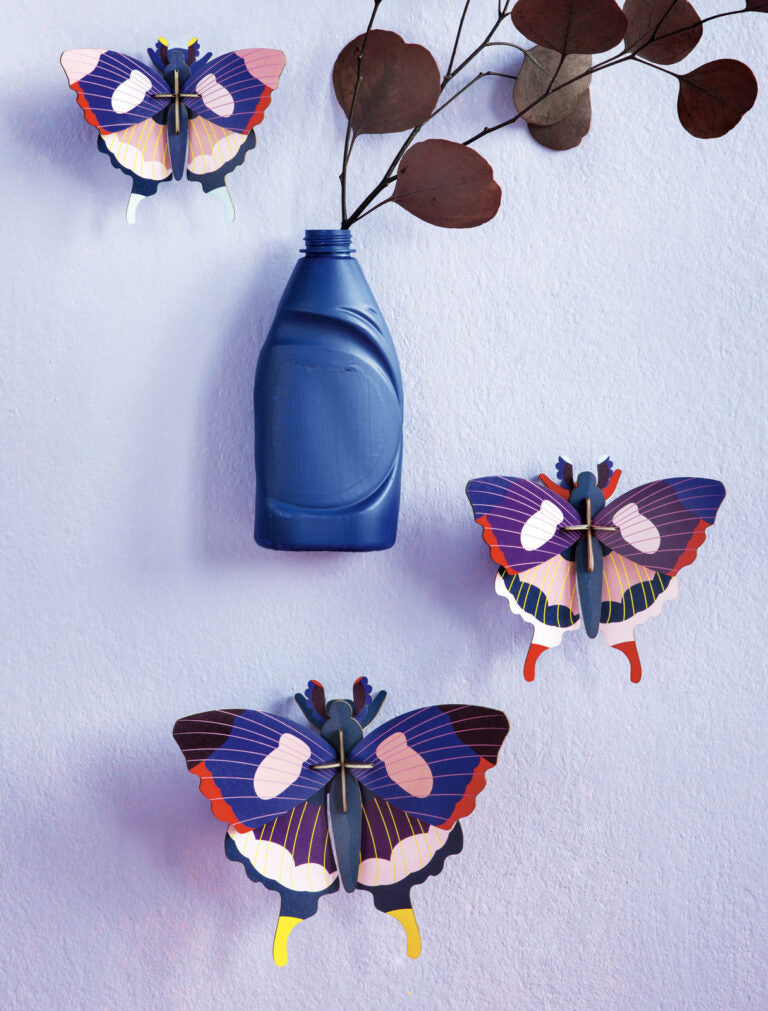 Swallowtail Butterflies, set of 3