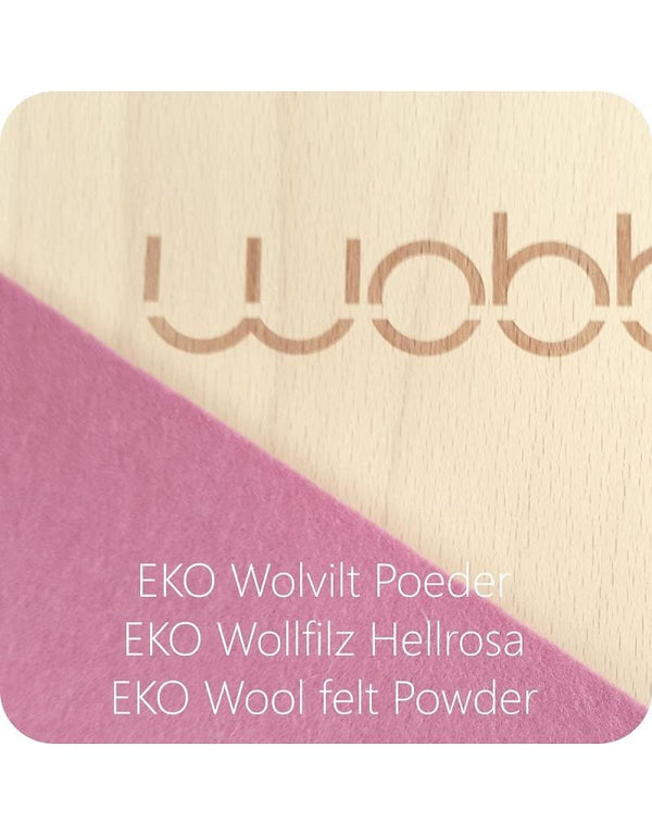 Wobbel Board Original with Powder Pink Felt