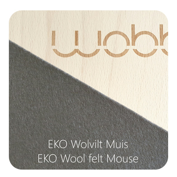 Wobbel Board Original with Mouse Felt