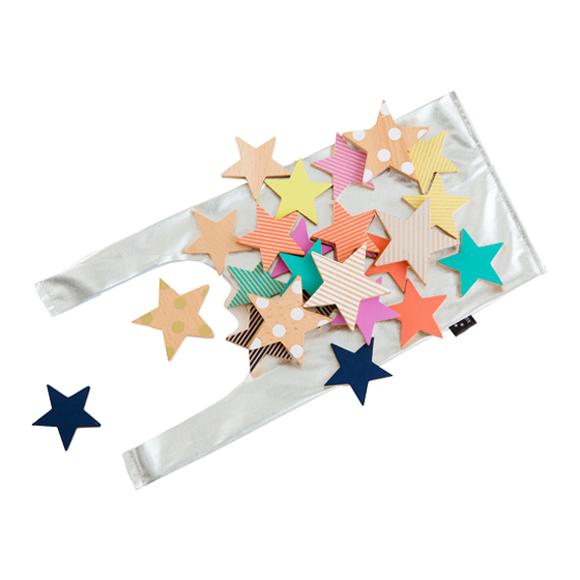 Tanabata Wooden Star Cookies