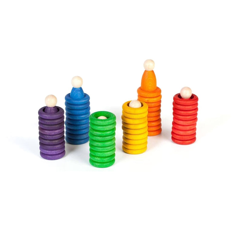 Rainbow Nins, Rings & Coins Set