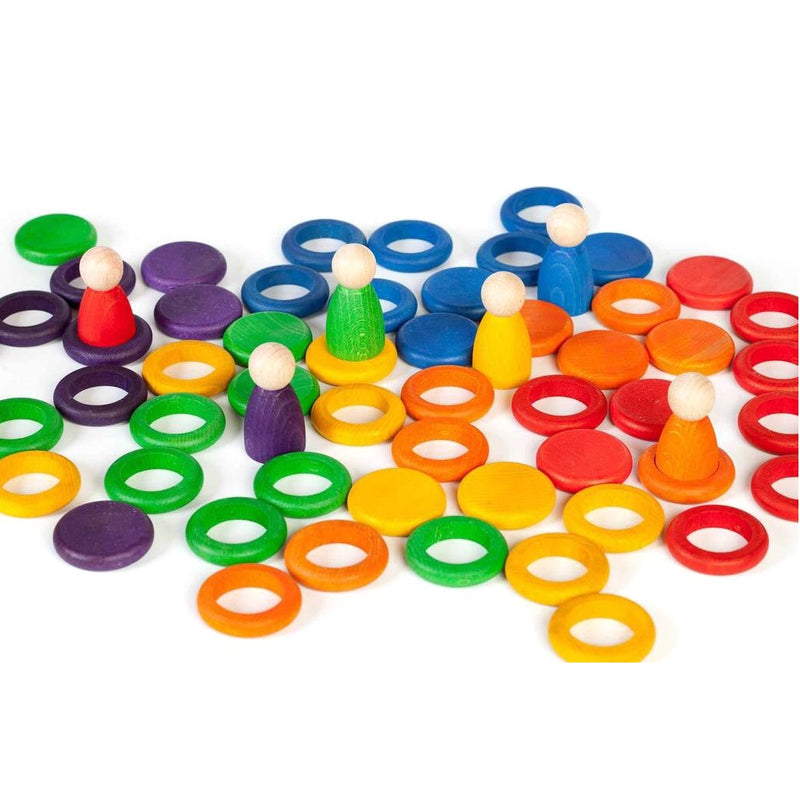 Rainbow Nins, Rings & Coins Set