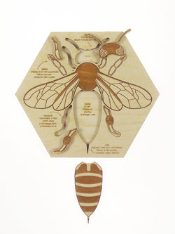 Stuka Puka Busy Bee Puzzle - Nature Play - The Modern Playroom