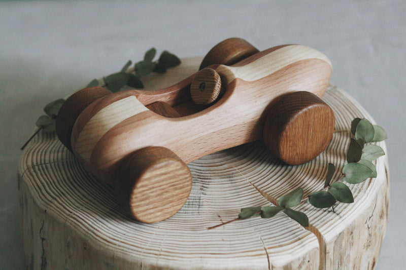 Large Wooden Car