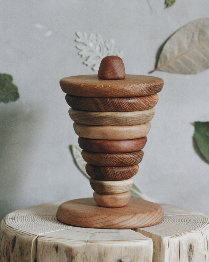 Wooden Stacking Rings