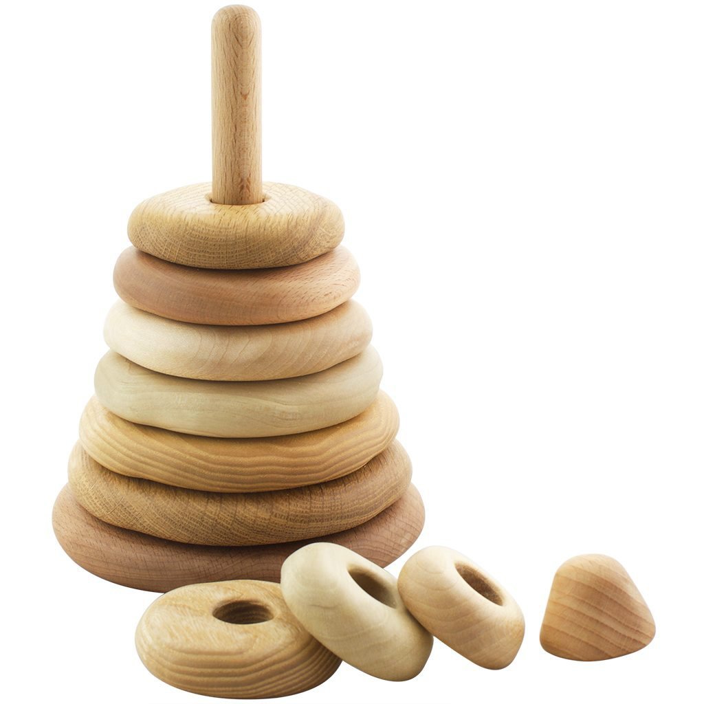 Wooden Stacking Rings – The Modern Playroom