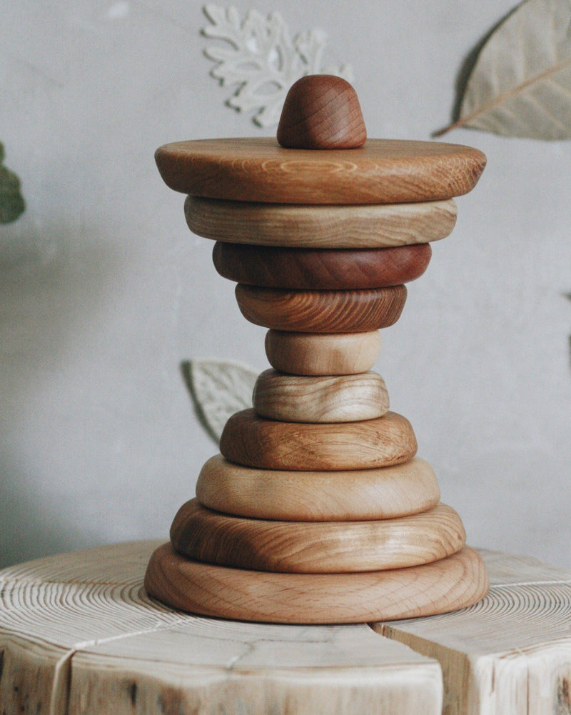 Wooden Stacking Rings