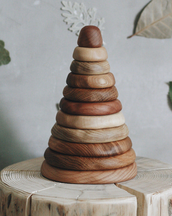 Wooden Stacking Rings