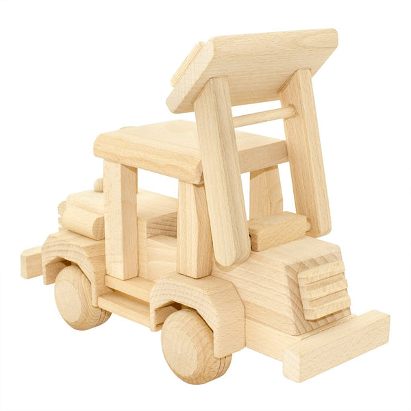 Wooden Bulldozer