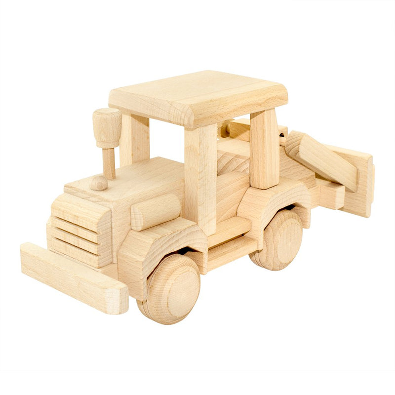 Wooden Bulldozer