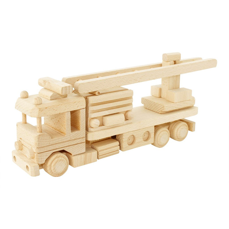 Wooden Fire Truck