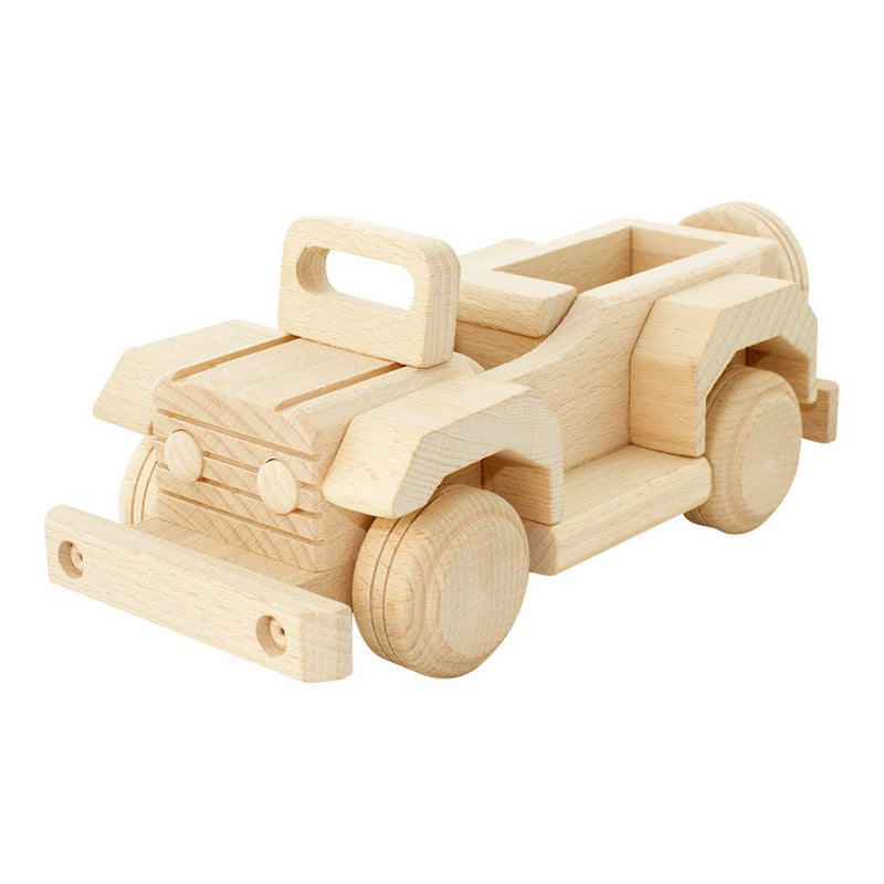 Wooden Jeep